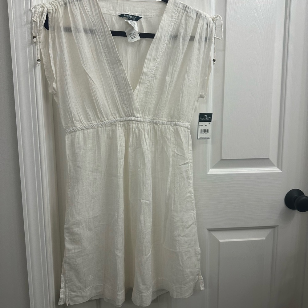 Ralph Lauren White Coverup NWT